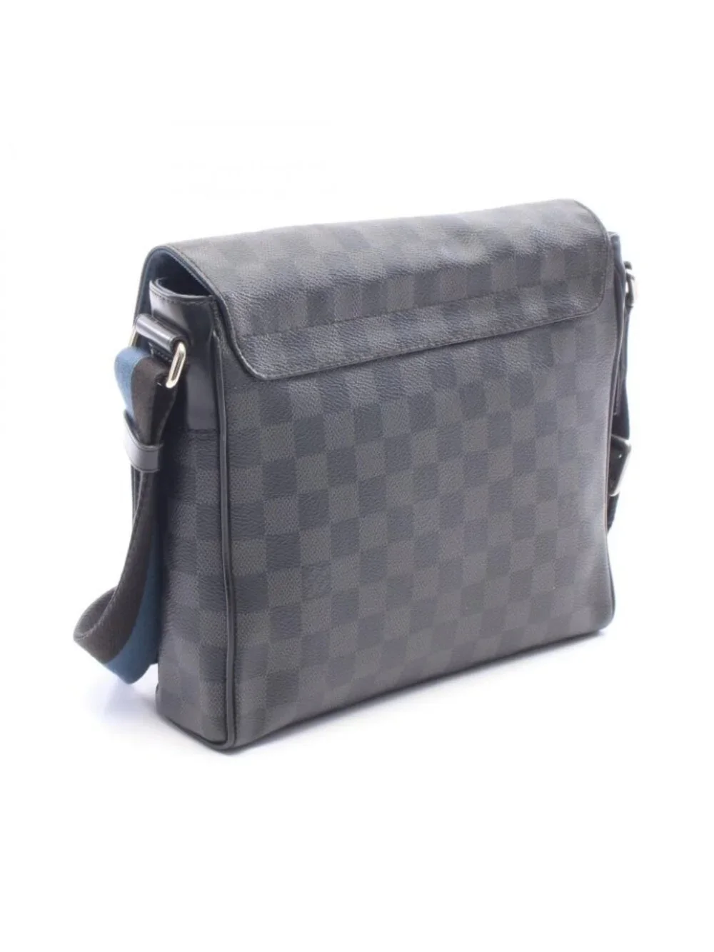 Louis Vuitton Shoulder Bag District PM NM Damier Graphite Leather
